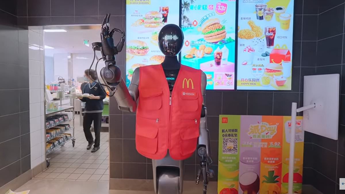 Humanoid Robots Serve Meals and Entertain Customers at Shanghai McDonald's Trial, Signaling Future of Service Automation