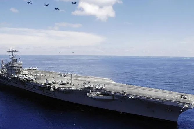 U.S. Carrier Abraham Lincoln Intensifies Operations in Persian Gulf Amid Escalating Tensions With Iran's IRGC