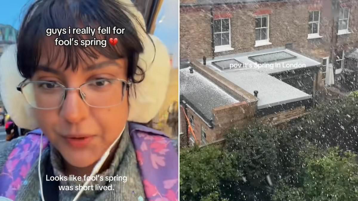 Brits Caught in 'Fool's Spring' Freeze After Record Warmth