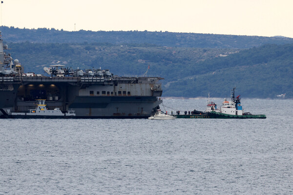 USS Gerald R. Ford Arrives in Croatia for Maintenance After Red Sea Operations Targeting Iran