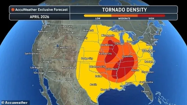 Dire Warning as Tornado Alley Shifts Eastward, Threatening Eight States with Severe Weather