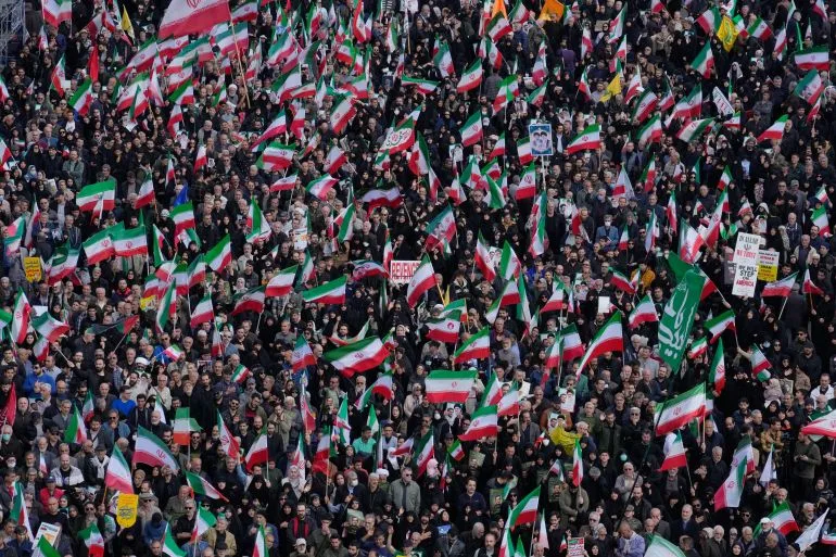 Iran Celebrates Islamic Republic Day Amid U.S. Embassy Strike, Symbolic Defiance