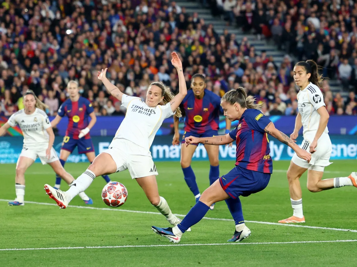 Barcelona Shatter Real Madrid 6-0 in Historic Women's Champions League Semifinal Clash