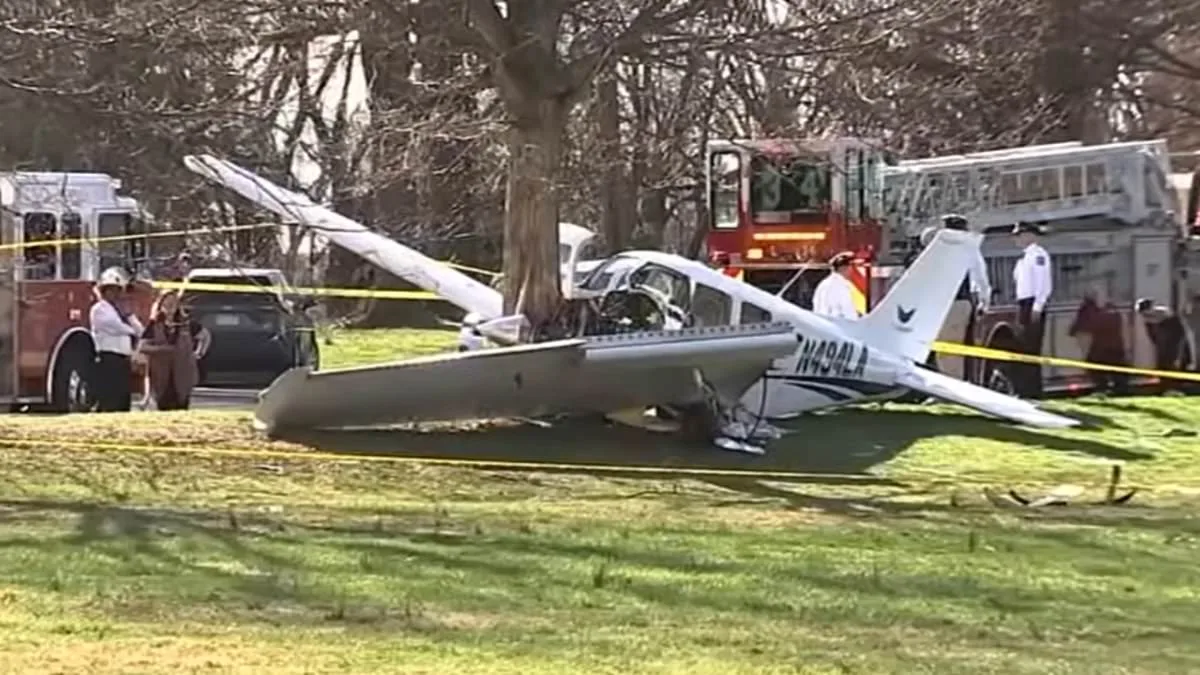 Miraculous Survival After Plane Crash in Philly Park: Flight Instructor and Student Pilot Injured