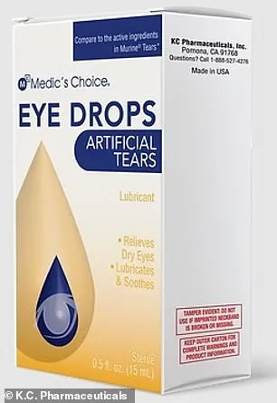 Over 3 Million Units of OTC Eye Drops Recalled Nationwide Over Contamination Risks, FDA Warns