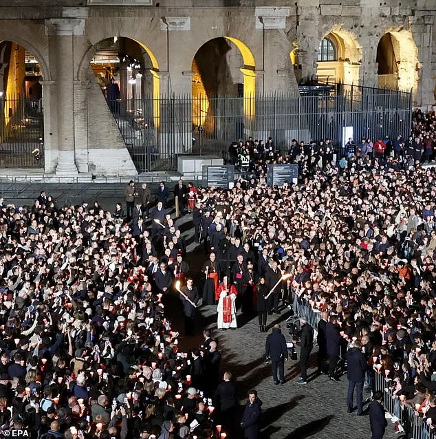 Pope Leo XIV Leads Historic Via Crucis Procession at Rome's Colosseum
