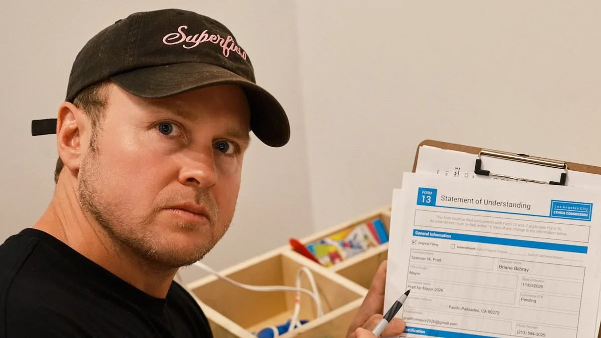 Spencer Pratt, Reality TV Star, Gains Ground in LA Mayoral Race After Wildfire Loss