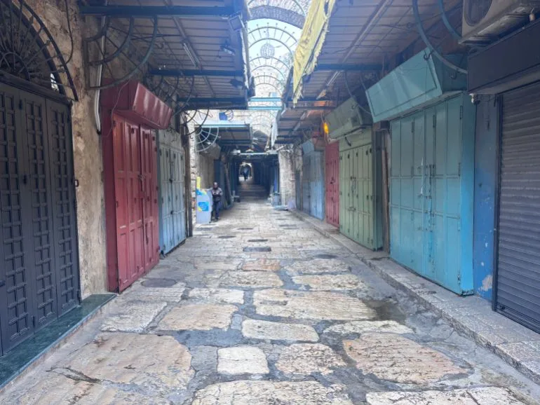 Israeli Restrictions Disrupt Palestinian Christians' Holy Week in Jerusalem