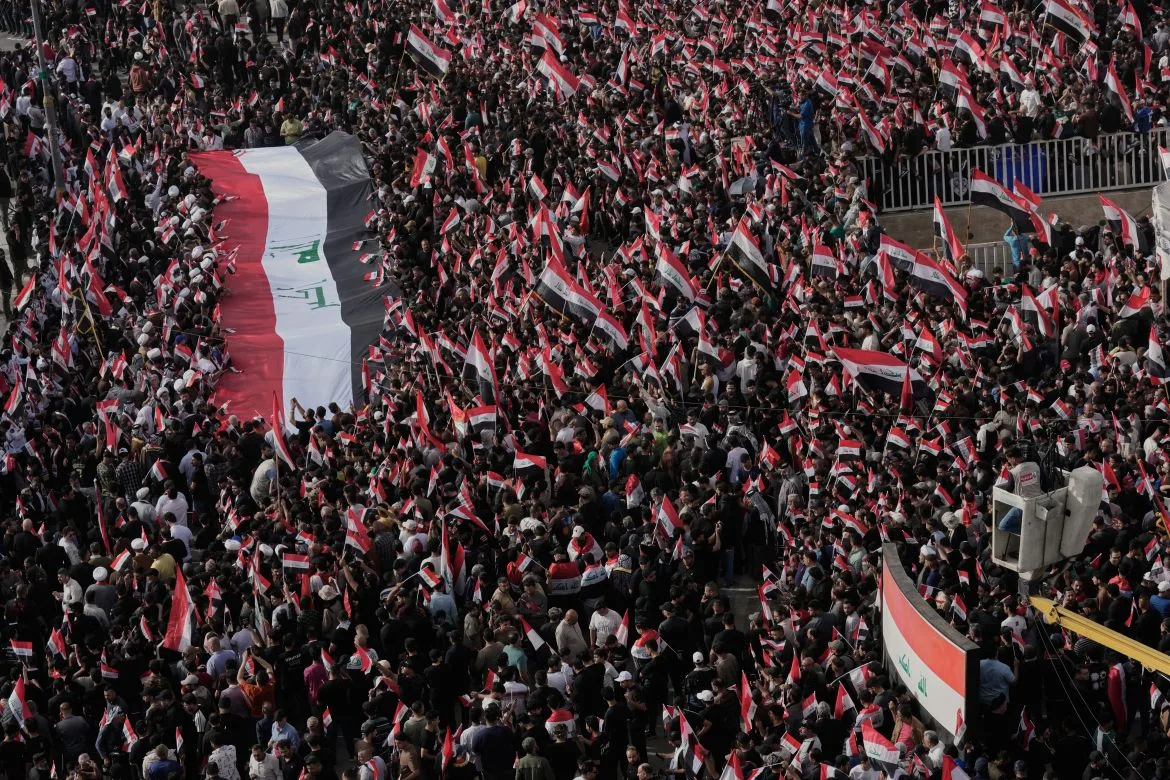 Mass Protests in Iraq Against US-Israeli Conflict Mark Largest Since 2003 Invasion