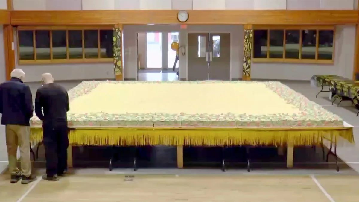 Ted Martindale's 6,000-Pound Carrot Cake Aims to Break Guinness World Record