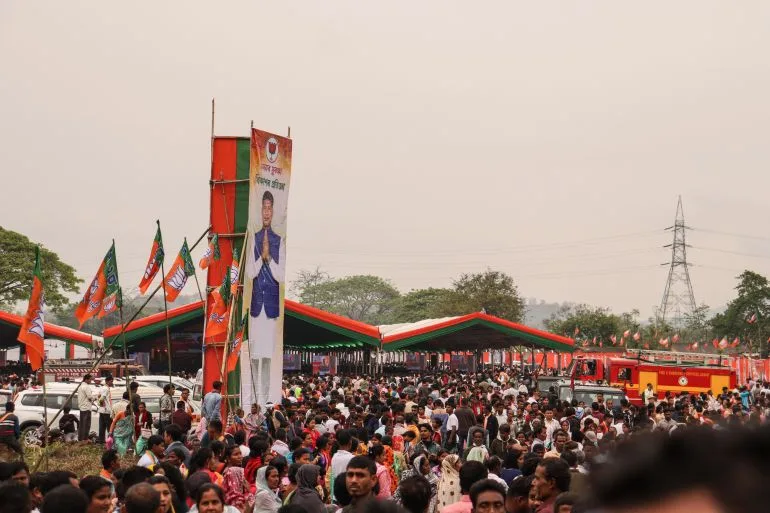 BJP Rally in Jagiroad Showcases Women's Empowerment and Grassroots Support