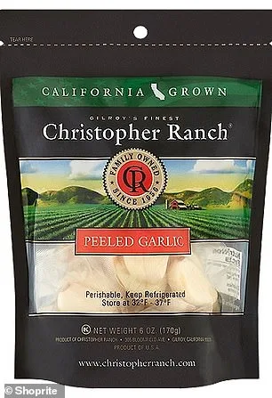 FDA Launches Urgent Recall of Garlic Products Over Botulism Risk