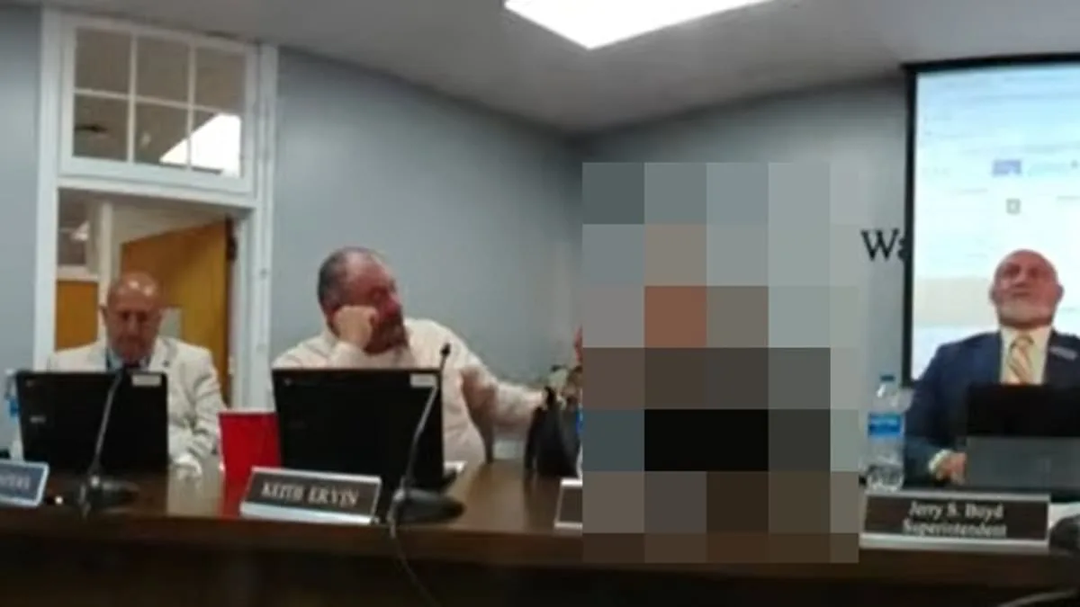 Washington County School Board Member Under Fire After Viral Video Reveals Inappropriate Comments and Physical Contact with Student