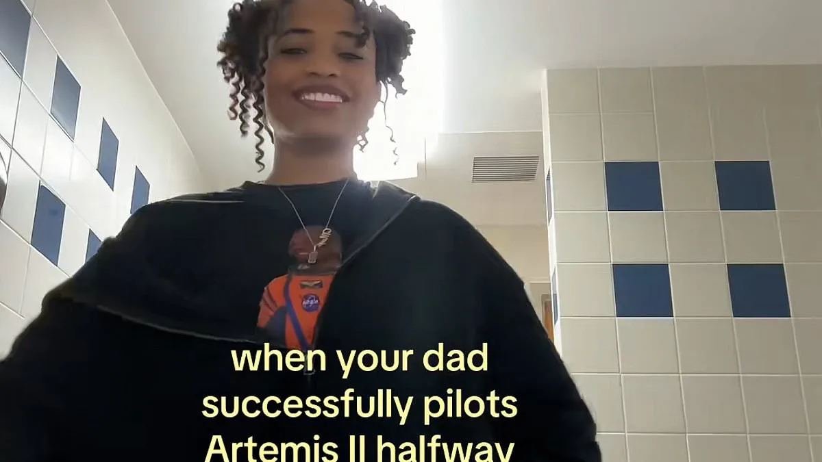 Maya Glover's Viral TikTok Celebrates Dad's Artemis II Lunar Mission, Blending Humor and Heart