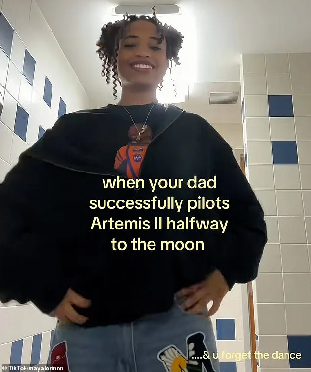 Maya Glover's Viral TikTok Celebrates Dad's Artemis II Lunar Mission, Blending Humor and Heart