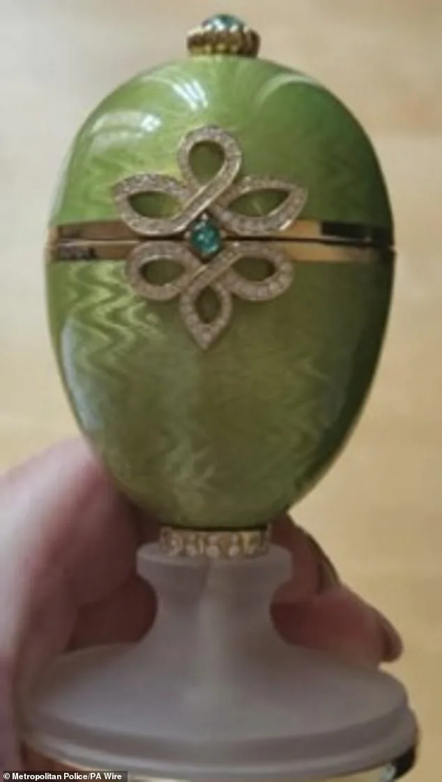Rare Fabergé Egg Stolen in Plain Sight Outside London Pub—Thief Unaware of Its Value