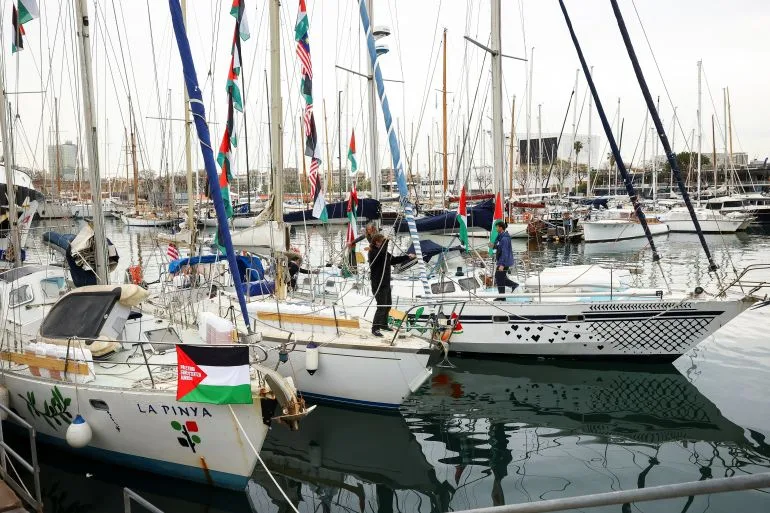Global Resilience Flotilla Sets Sail from Barcelona to Challenge Israel's Gaza Blockade and Deliver Humanitarian Aid
