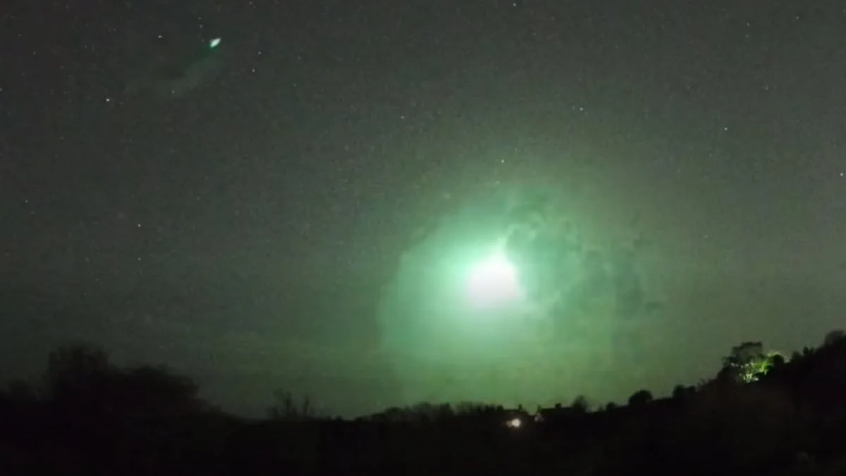 Massive Green Fireball Stuns Residents Across Britain as Early Morning Sky Lights Up with Mysterious Phenomenon