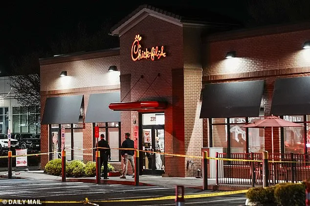 Surveillance Footage Captures Shooter Fleeing NJ Chick-fil-A During Targeted Attack Leaving 1 Dead, 6 Injured