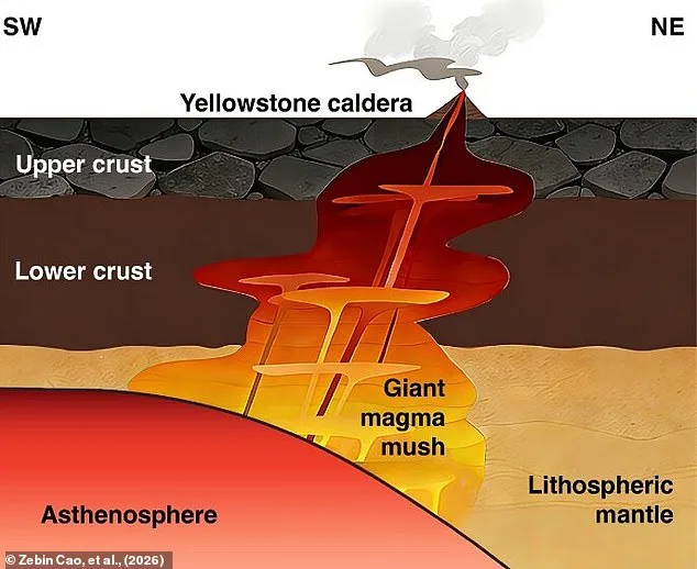 New Research Reveals Yellowstone's Shallow Magma Source, Challenging Supervolcano Theories