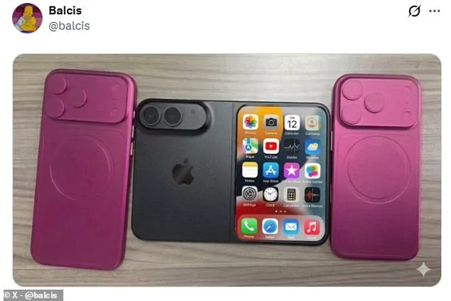 Sonny Dickson Reveals First Dummy Model of Apple's iPhone Fold in Exclusive Leak