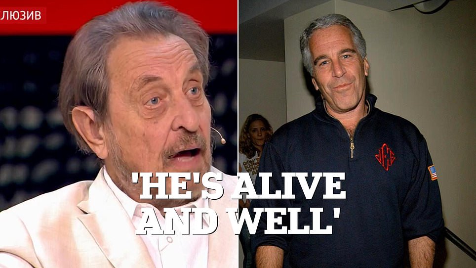 Errol Musk Claims Jeffrey Epstein Is Alive on Russian TV