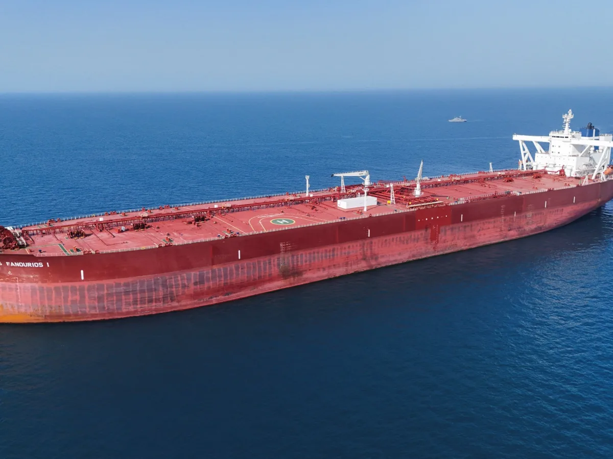 Oil prices crash as Strait of Hormuz tensions escalate again.