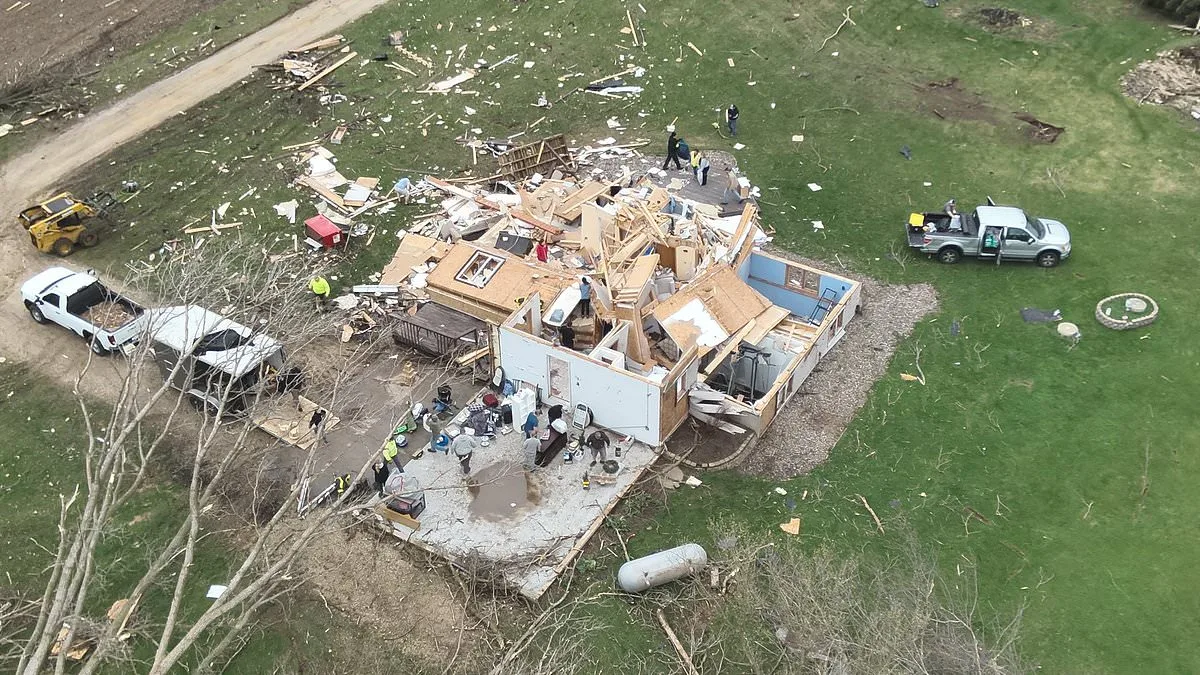 Tornadoes Hit Multiple States, Causing Devastation and Power Outages.