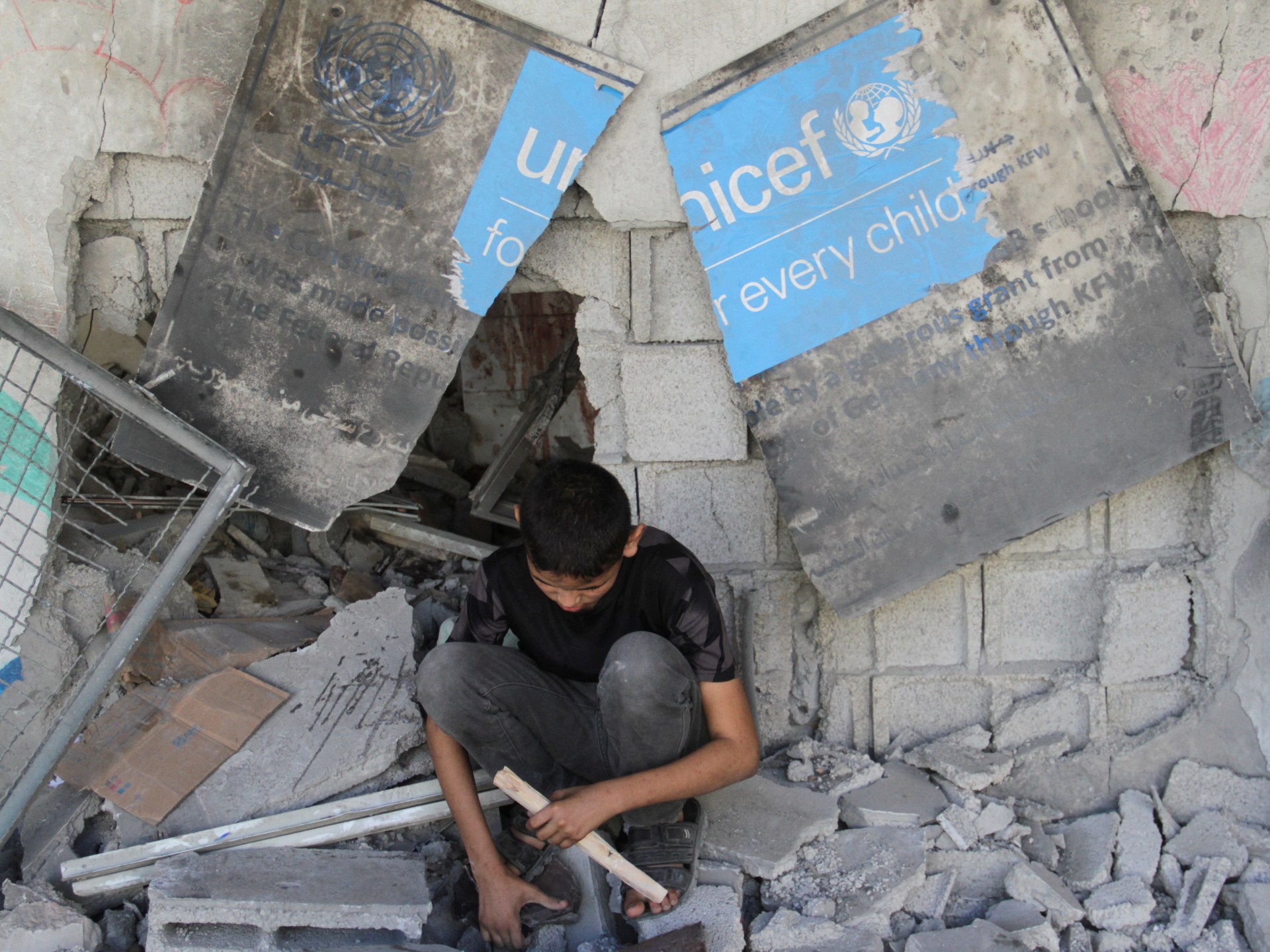 UNICEF Outraged over Israeli Attack on Water Truck Drivers in Gaza