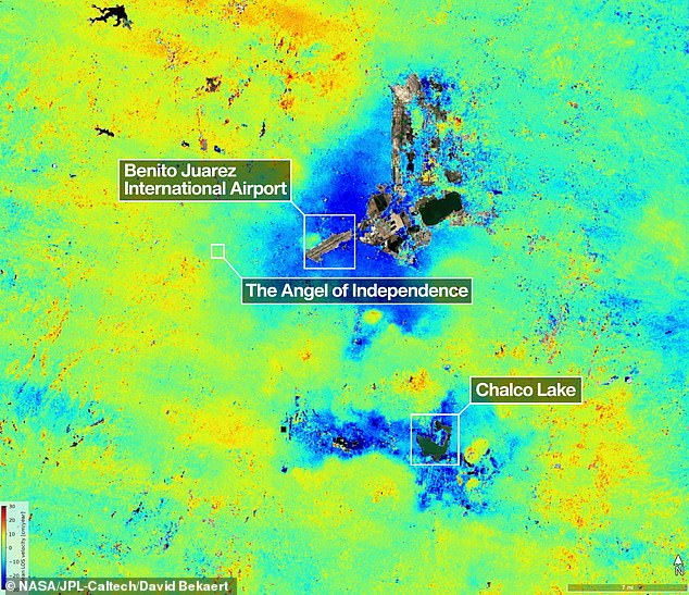 NASA confirms Mexico City sinks up to 10 inches yearly, risking 22 million residents.