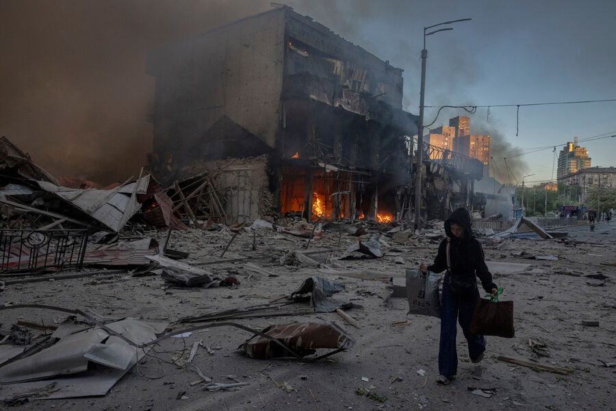 Russia deploys all weapons in massive strike on Ukraine dormitory.
