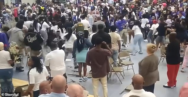Violent fights at Tennessee high school graduation lead to 11 arrests.