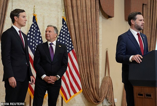 Kushner acts as White House proxy in Iran peace talks amid conflict of interest concerns.