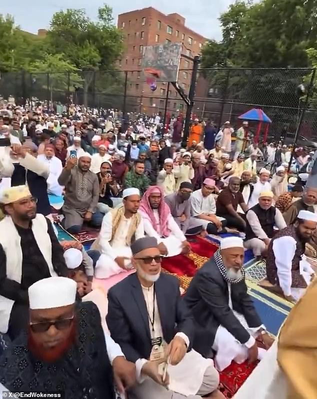 Ocasio-Cortez's Eid Speech Muffled by Male Attendees in Bronx