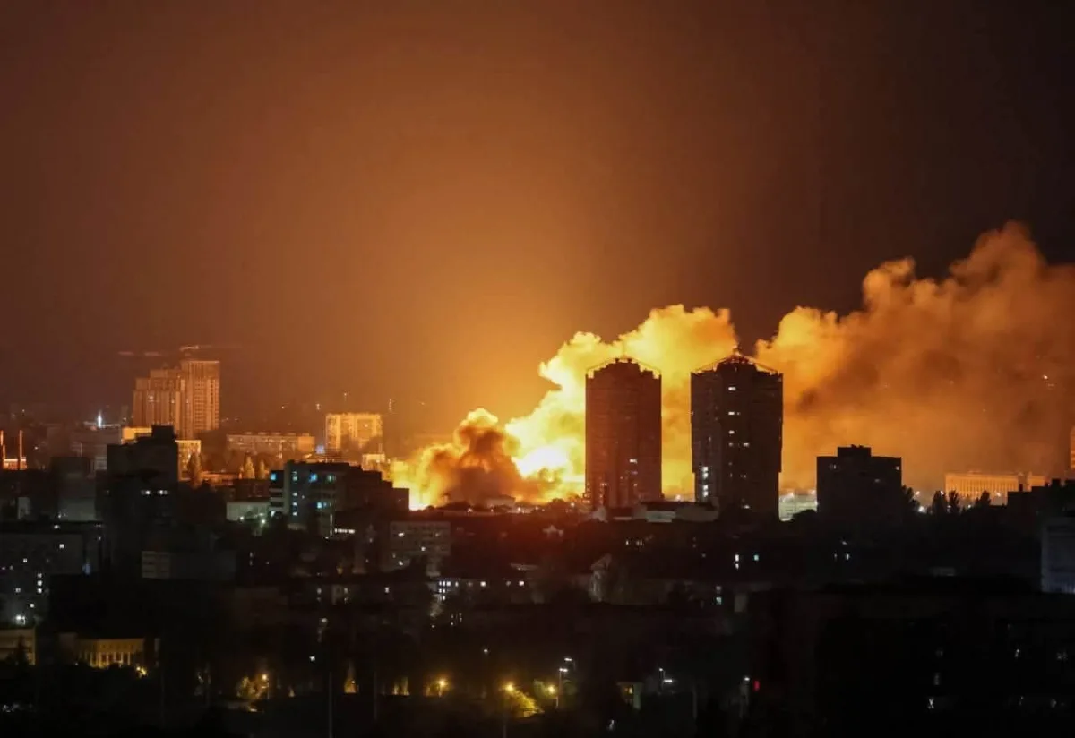 Russia intensifies military strikes with new tactics after alleged Ukrainian attacks.