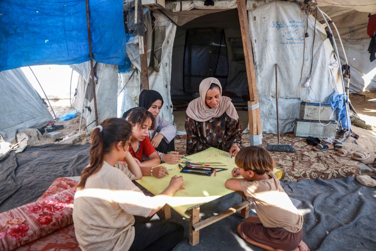 Gaza children trade summer fun for survival duties as relief efforts continue.