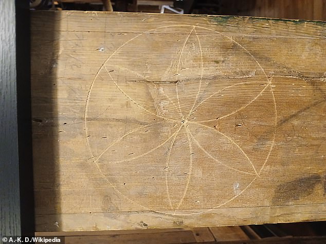 Witches' marks in English churches are actually stonemason practice drills.