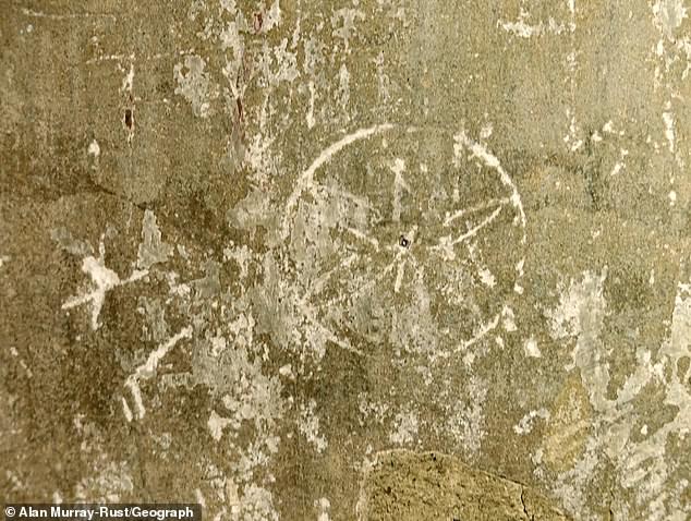 Witches' marks in English churches are actually stonemason practice drills.